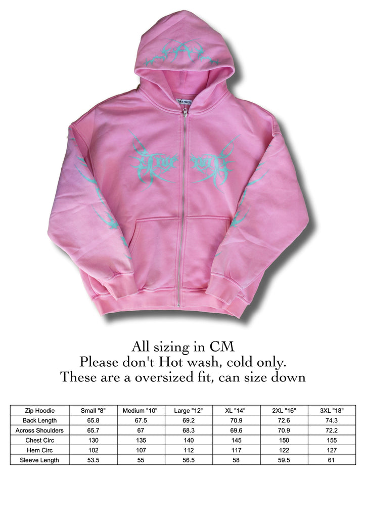 Alternative brands womens over sized hoodie designed for emos