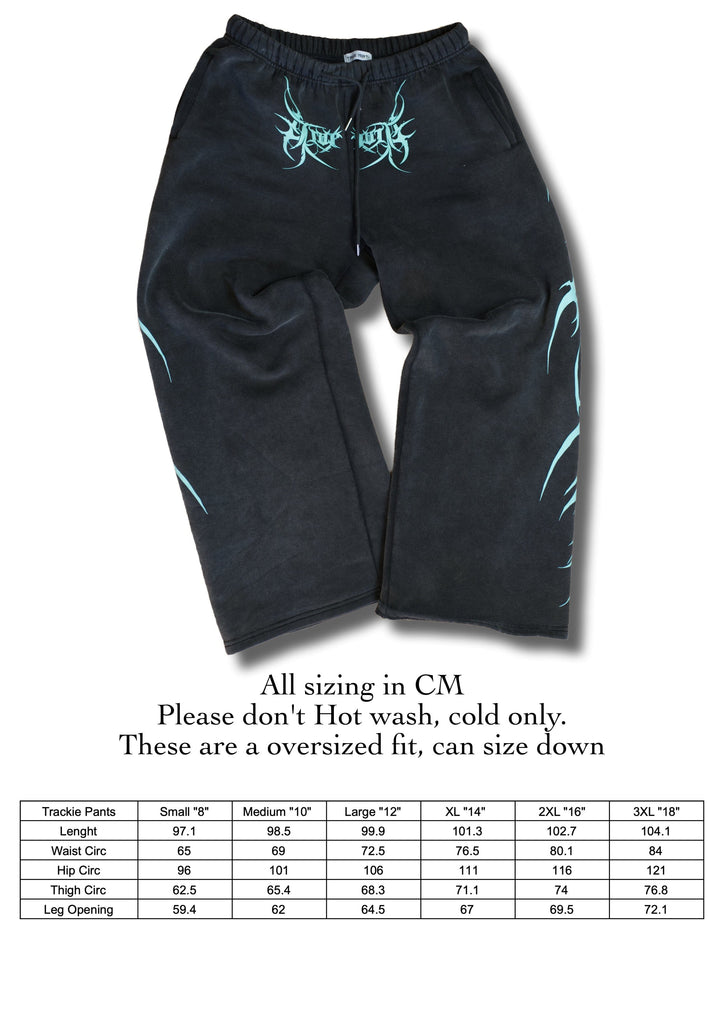 Oversized sweatpants designed for the alternative tattooed baddies