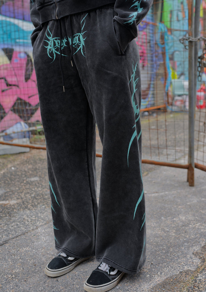 Oversized sweatpants designed for the alternative tattooed baddies