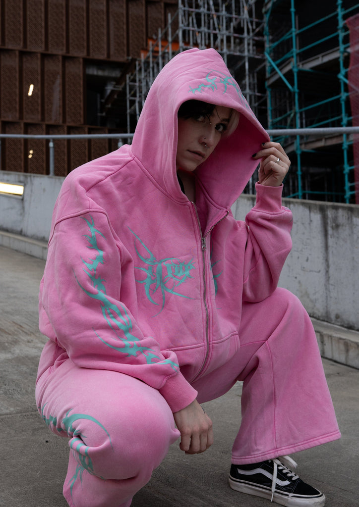 Alternative brands womens over sized hoodie designed for emos