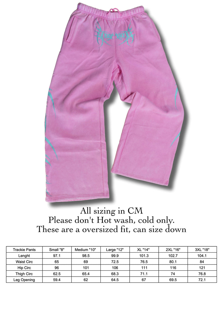 Oversized sweatpants designed for the alternative tattooed baddies