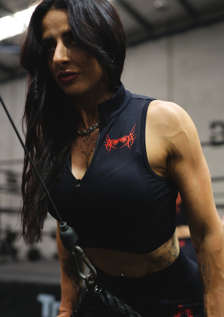 Womens Emo alternative seamless activewear