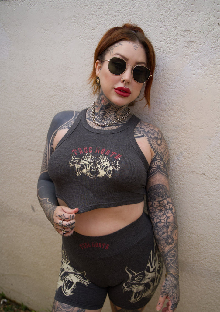 Womens tank top for tattooed streetwear lovers