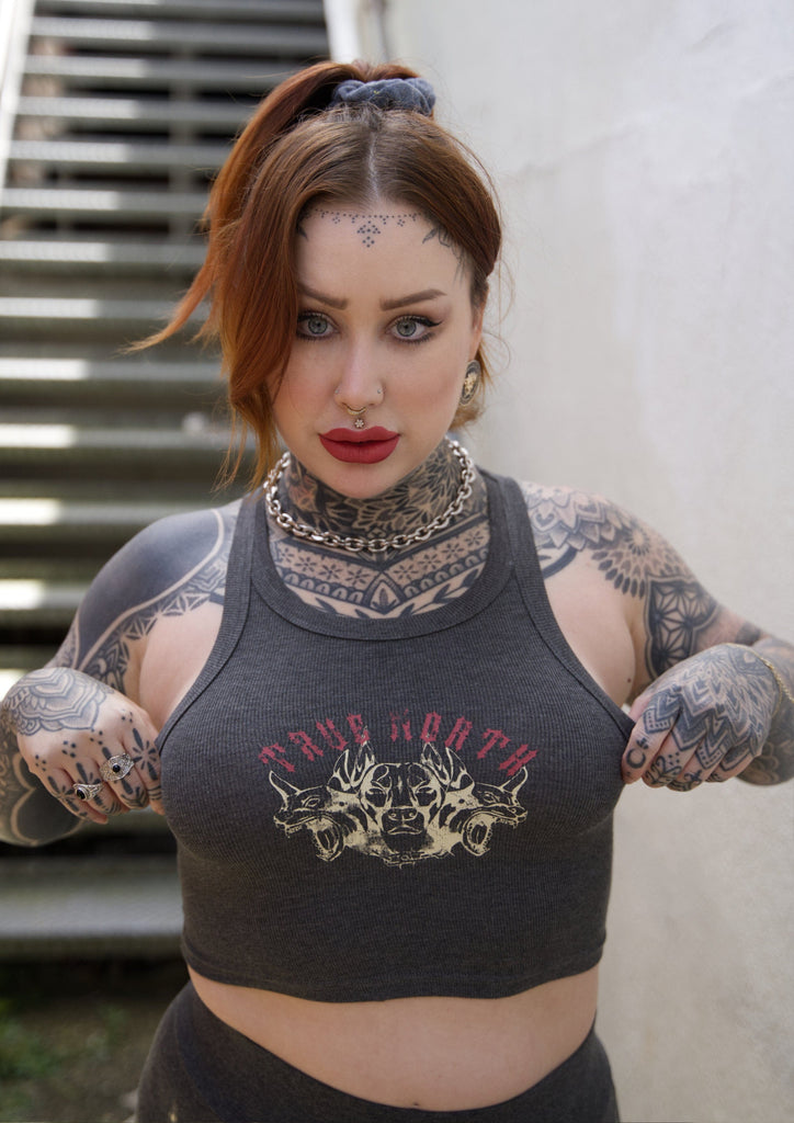Womens tank top for tattooed streetwear lovers